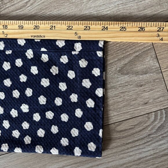 Kate Spade Cloud Dot Jacquard Cropped Pant Womens Size 0 Office Preppy Polka Dot - Picture 9 of 11